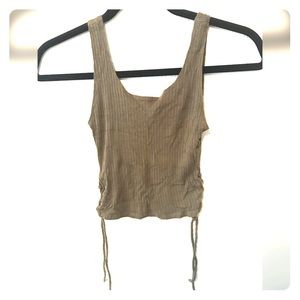 💚Olive green crop top💚